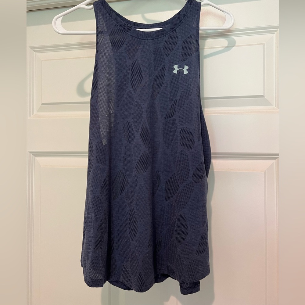 Navy under armour too